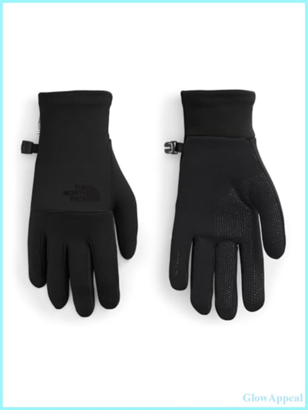 Women's Touchscreen Fleece Running Gloves with Silicone Grippers, Lightweight